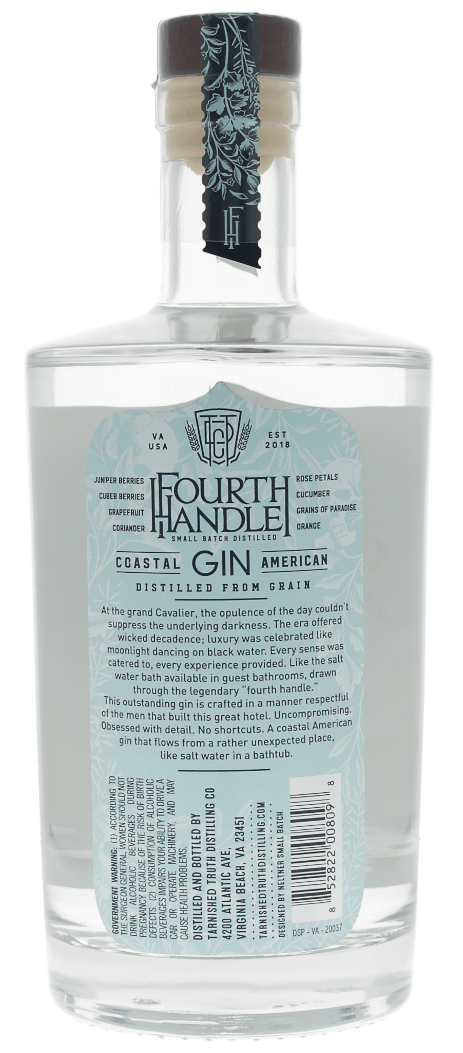 Tarnished Truth Fourth Handle Gin