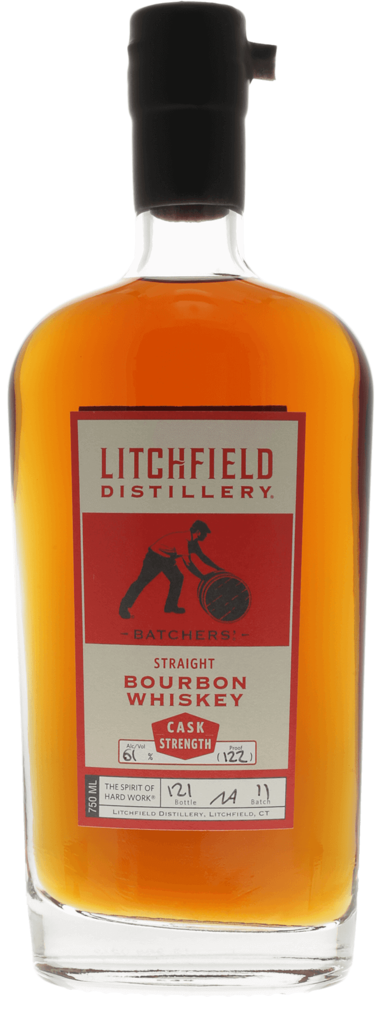 Litchfield Distillery Cask Strength Bourbon Whiskey