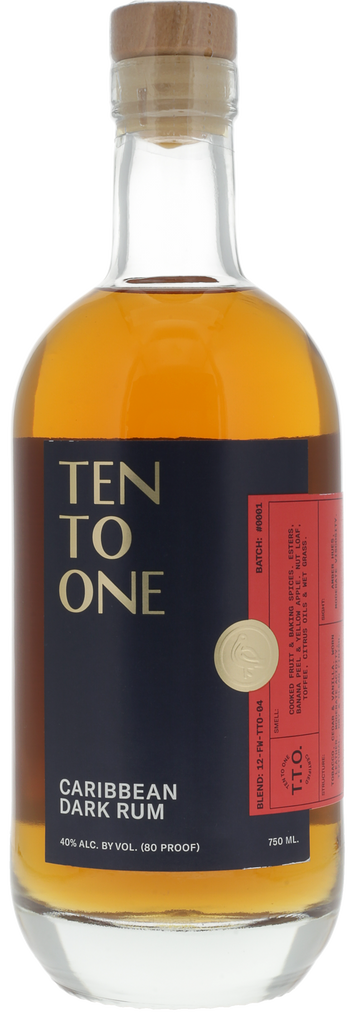 Ten to One Caribbean Dark Rum