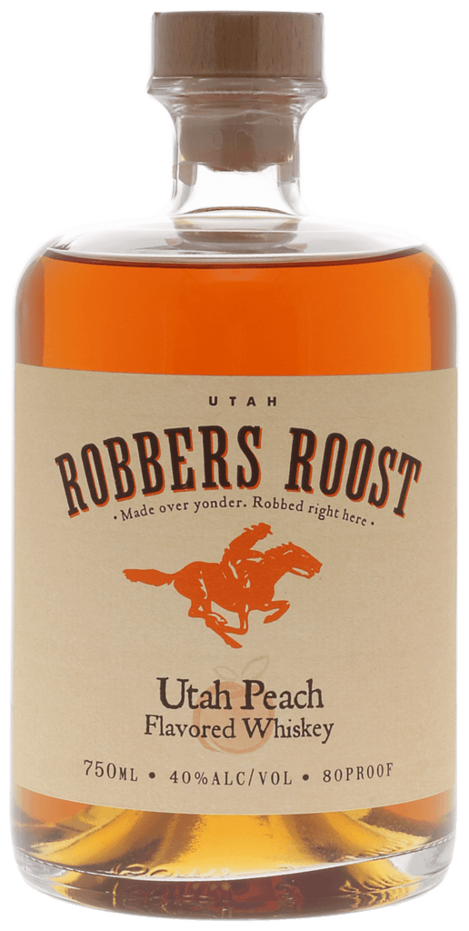 Robbers Roost Utah Peach Whiskey