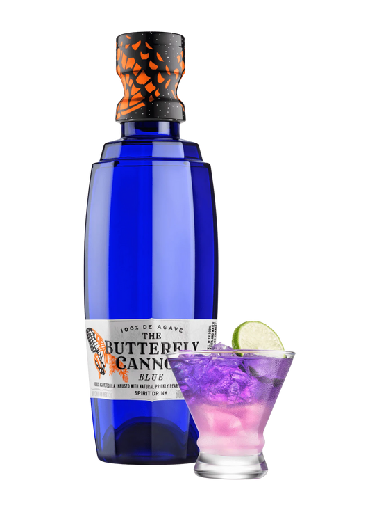 Butterfly Cannon Tequila Blue