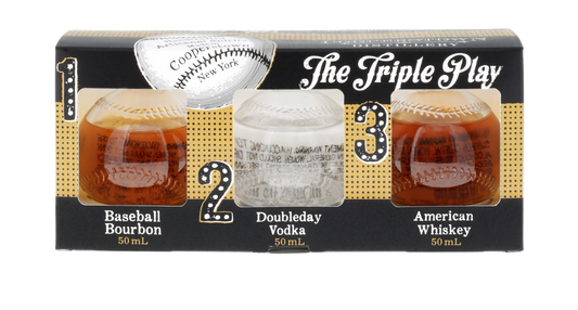Cooperstown Distillery Mini Triple Play Box Set
